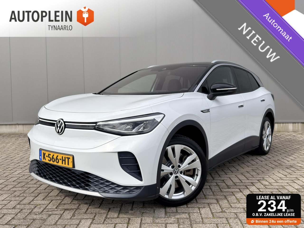 Volkswagen ID.4 - Life 77 kWh 1e eig|Dealer OH|Trekhaak - AutoWereld.nl