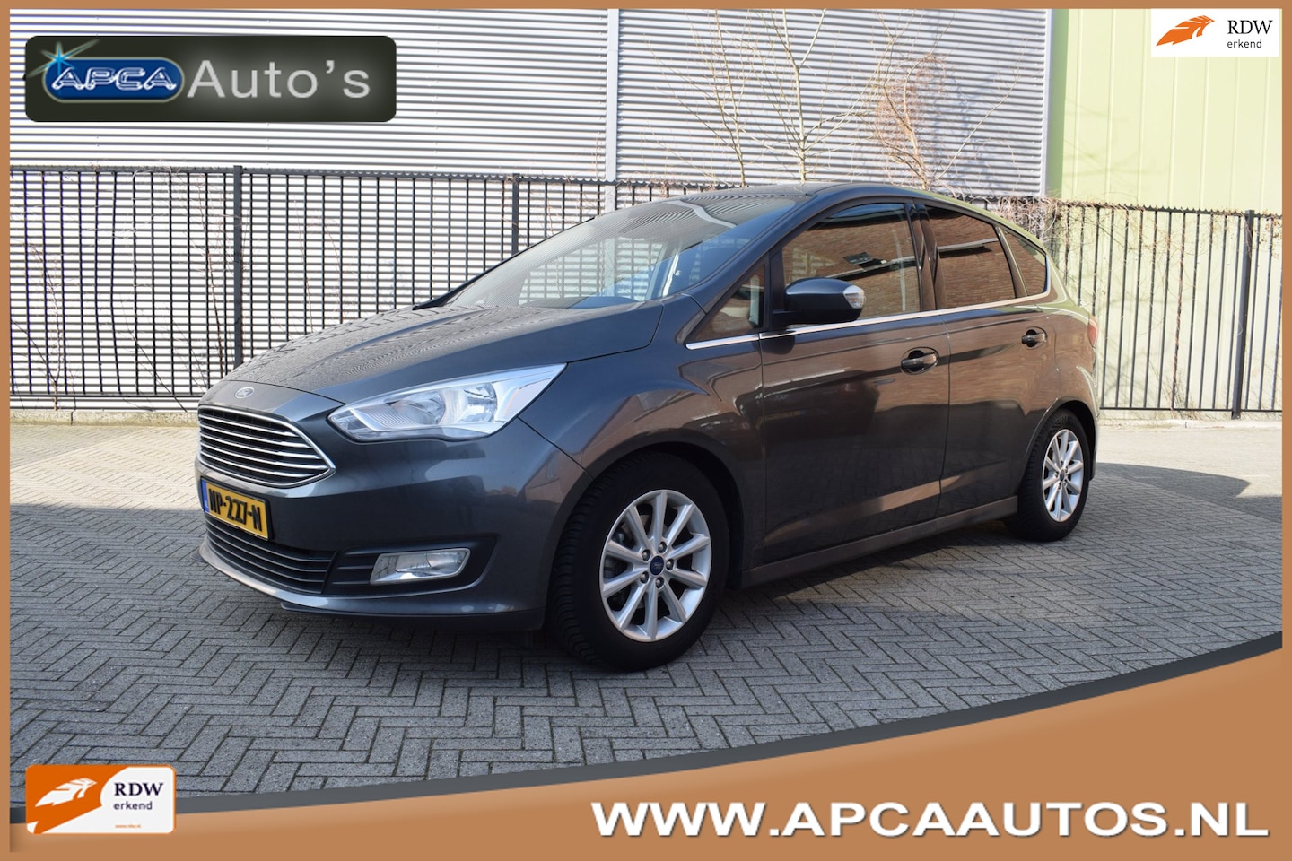 Ford C-Max - 1.0 Titanium 6 mnd GARANTIE DealerOH Stoel verw Stuur verw Adaptive Cruise Navi Clima - AutoWereld.nl