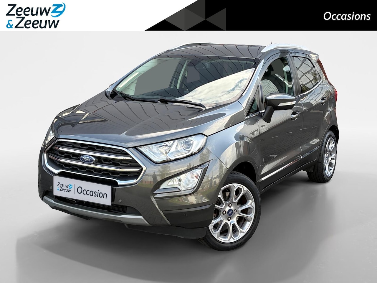 Ford EcoSport - 1.0 EcoBoost Titanium 125PK NL auto | Lage kmstand | Camera | Trekhaak | Navigatie | Winte - AutoWereld.nl