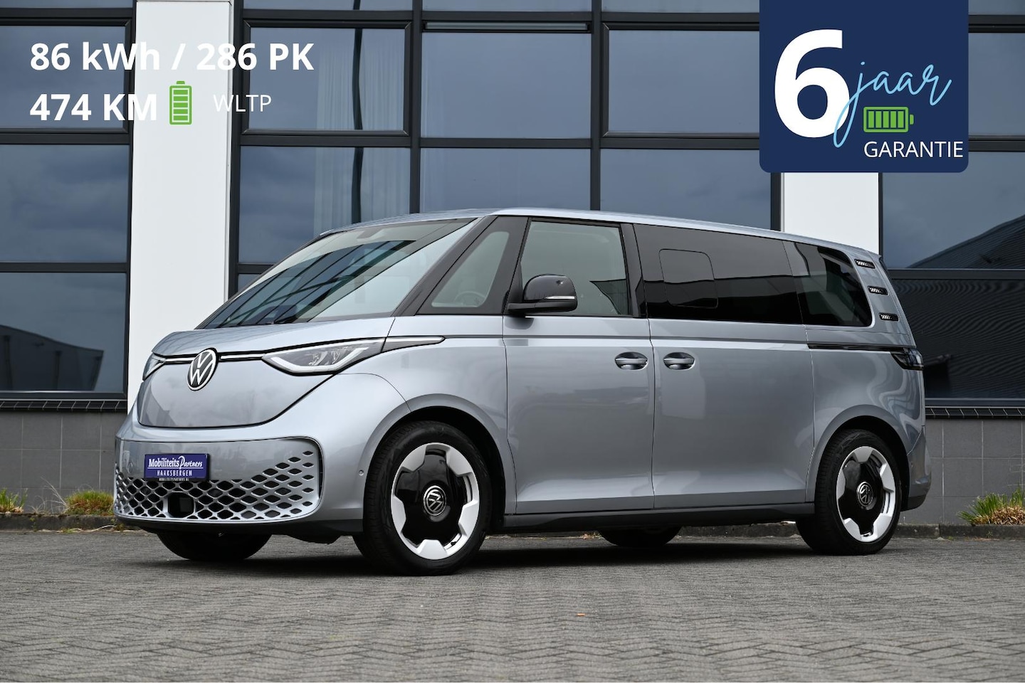 Volkswagen ID. Buzz - Pro 86 kWh LWB 6p. 472KM WLTP Adapt. Cruise Keyless € 639 P.M. - AutoWereld.nl