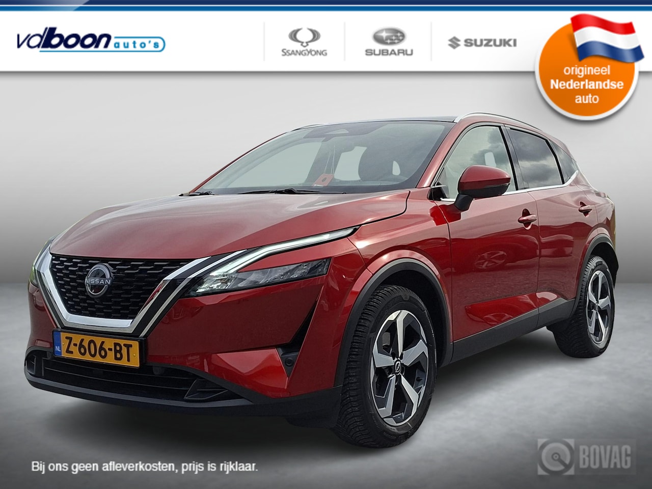 Nissan Qashqai - 1.3 MHEV Xtronic N-Connecta NAVI | PANO DAK | NL-auto | rijklaarprijs !! - AutoWereld.nl