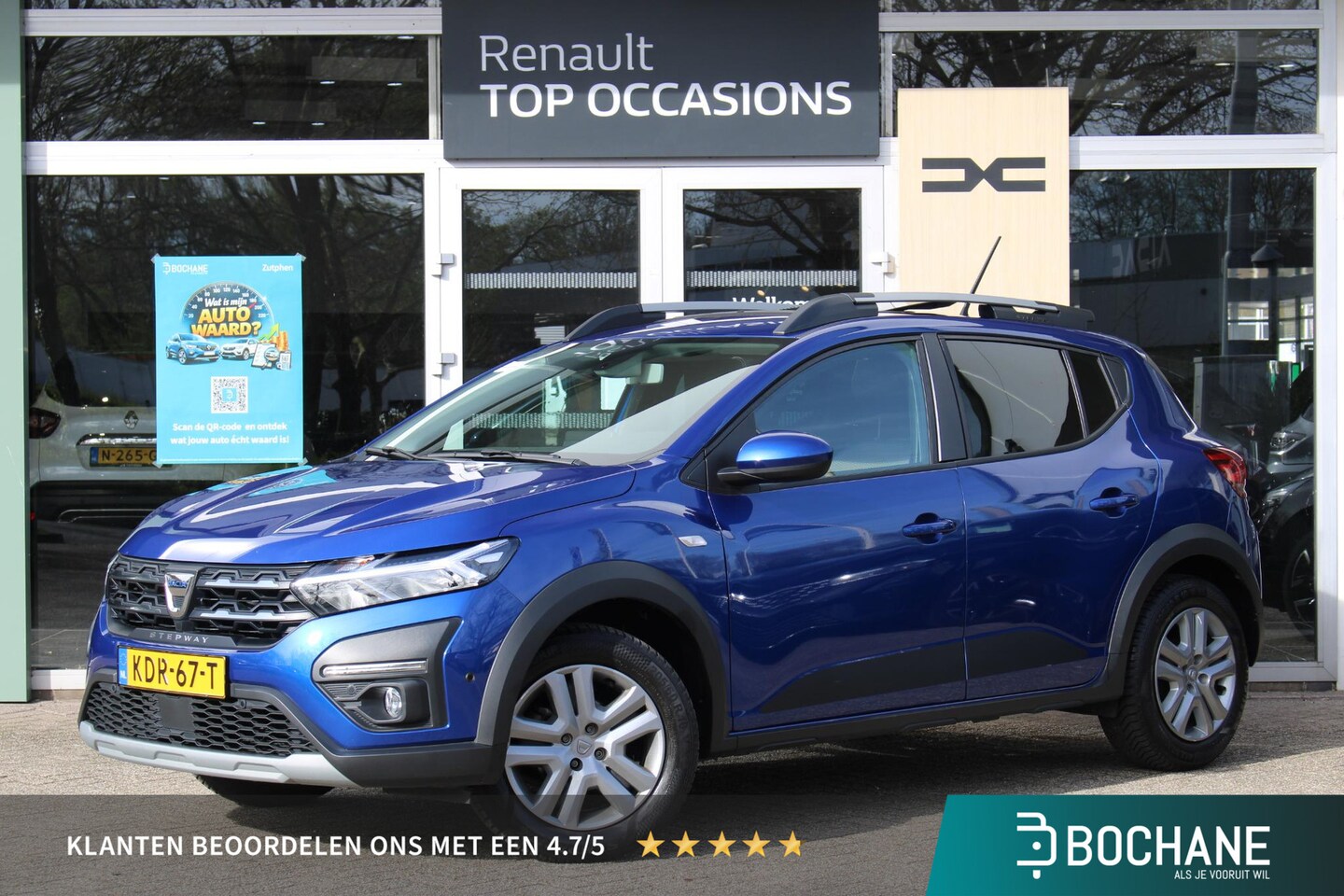 Dacia Sandero Stepway - 1.0 TCe 90 Comfort | Achteruitrijcamera | Schuif kantel dak | Navigatie | Trekhaak | - AutoWereld.nl