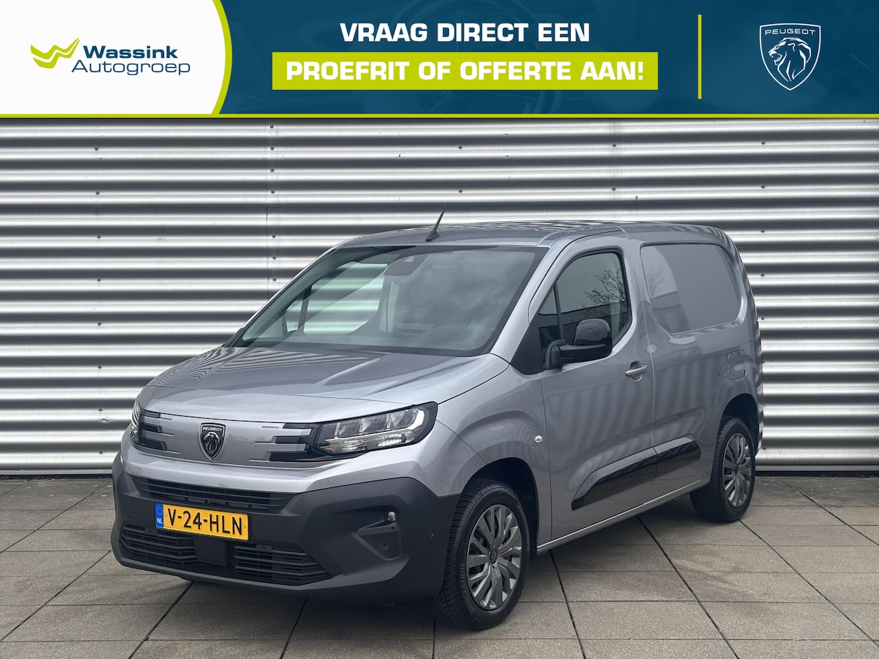 Peugeot Partner - 1.5 BlueHDi 130 EAT8 S&S L1 | Achteruitrijcamera | Navigatie | Cruise Control | Stoel/Stuu - AutoWereld.nl