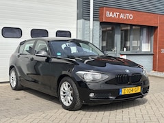 BMW 1-serie - 116i Limited Edition 2012 zwart Apple CarPlay stoelv. NIEUWE KETTING + APK