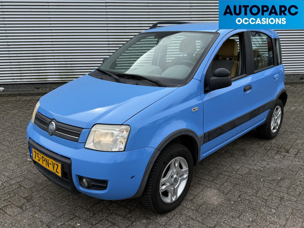 Fiat Panda - 1.2 Professional 4x4 1.2 Professional 4x4 , AIRCO (WERKT), GOEDE BANDEN, NWE KOPPELING, 177.905 KM, KANS VOOR I - AutoWereld.nl