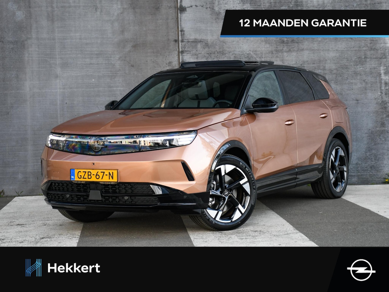 Opel Grandland Electric - GS 73 kWh 210pk Automaat SCHUIF-DAK | FOCAL | 20''LM | HEAD-UP | ADAPT. CC | 360° CAM. - AutoWereld.nl