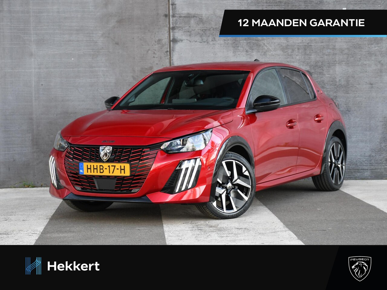 Peugeot 208 - GT 1.2 Hybrid 145pk Automaat ADAPT. CC | 17''LM | PDC + CAM. | DODE HOEK | 360° CAM. | CLI - AutoWereld.nl