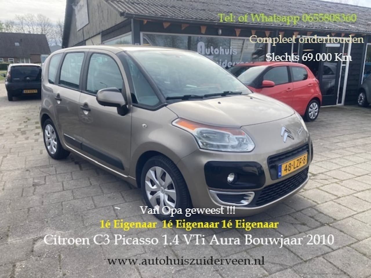 Citroën C3 Picasso - 1.4 VTi 95PK Compleet Onderhouden 1é Eigenaar - AutoWereld.nl