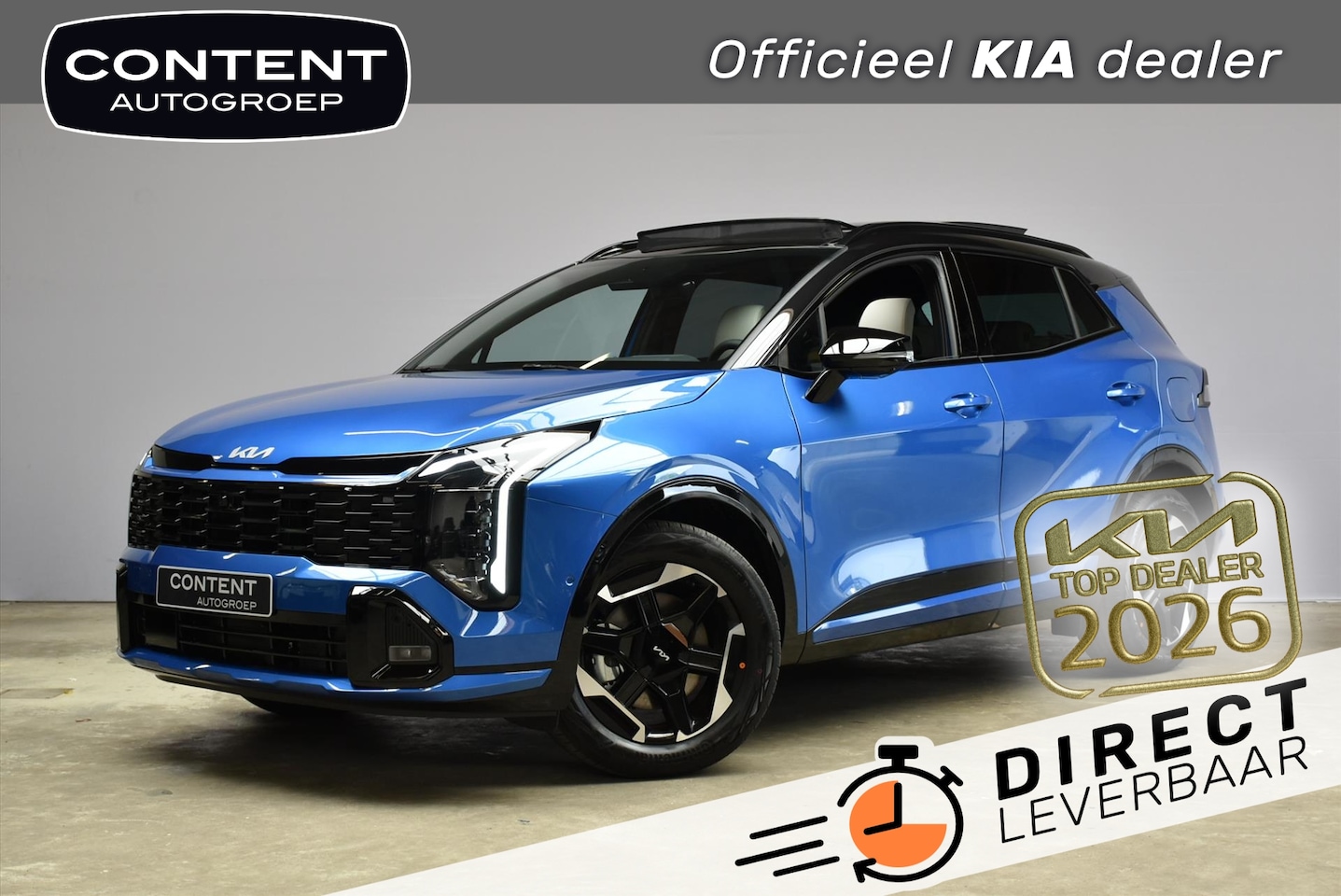 Kia Sportage - 1.6 T-GDi 239pk Hybrid AT6 GT-PlusLine NIEUW - DIRECT LEVERBAAR - AutoWereld.nl