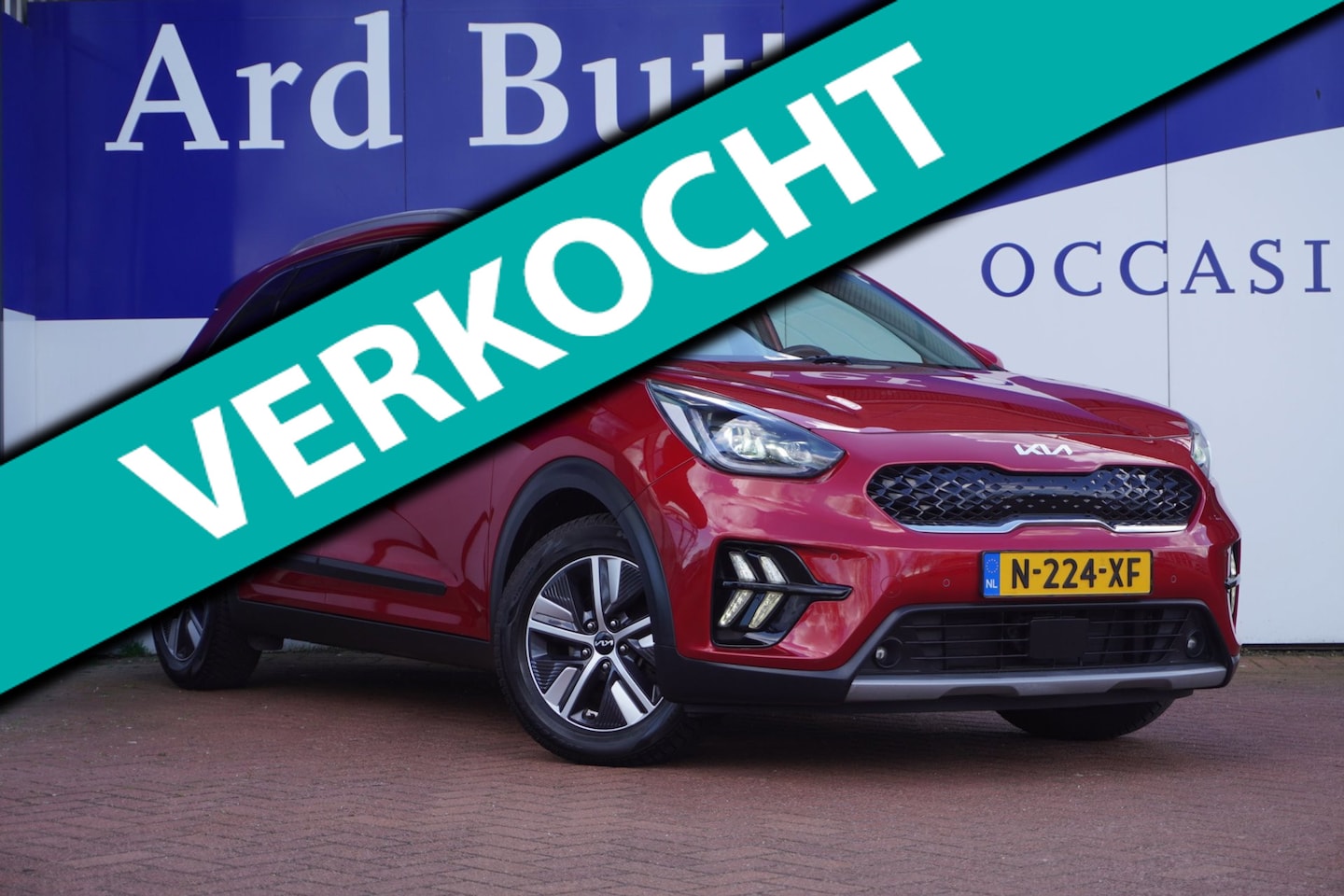 Kia Niro - 1.6 GDi Hybrid ExecutiveLine+Volleder+Led+stoel&stuur-verw+Pano/schuifdak+vitrual+navi+cam - AutoWereld.nl