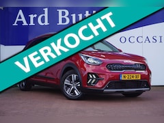 Kia Niro - 1.6 GDi Hybrid ExecutiveLine+Volleder+Led+stoel&stuur-verw+Pano/schuifdak+vitrual+navi+cam