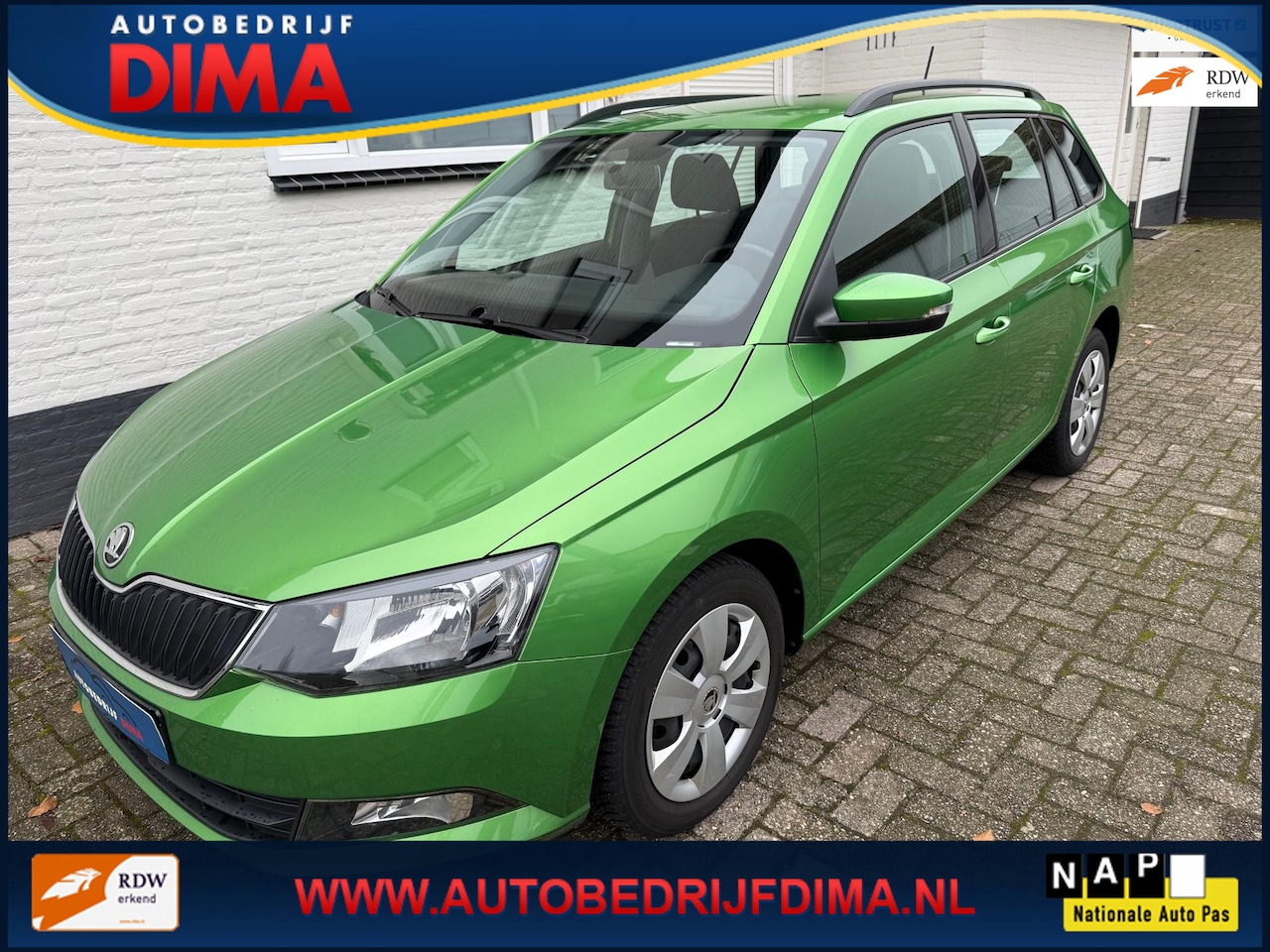 Skoda Fabia Combi - 1.0 TSI Ambition/ 1e Eigenaar/ Airco/ Cruise Control/ PDC/ Stoelverwarming - AutoWereld.nl