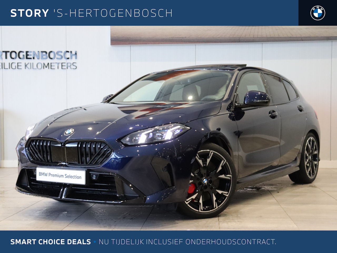 BMW 1-serie - 120 M Sport Automaat / Panoramadak / Sportstoelen / Achteruitrijcamera / Adaptieve LED / M - AutoWereld.nl