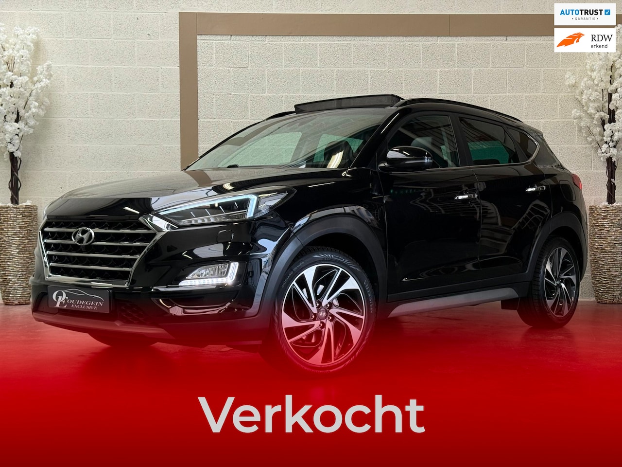 Hyundai Tucson - 1.6 T-GDI Premium Plus / TREKHAAK / CARPLAY / PANO / 360 CAMERA / DODEHOEK / STOELVERKOELI - AutoWereld.nl