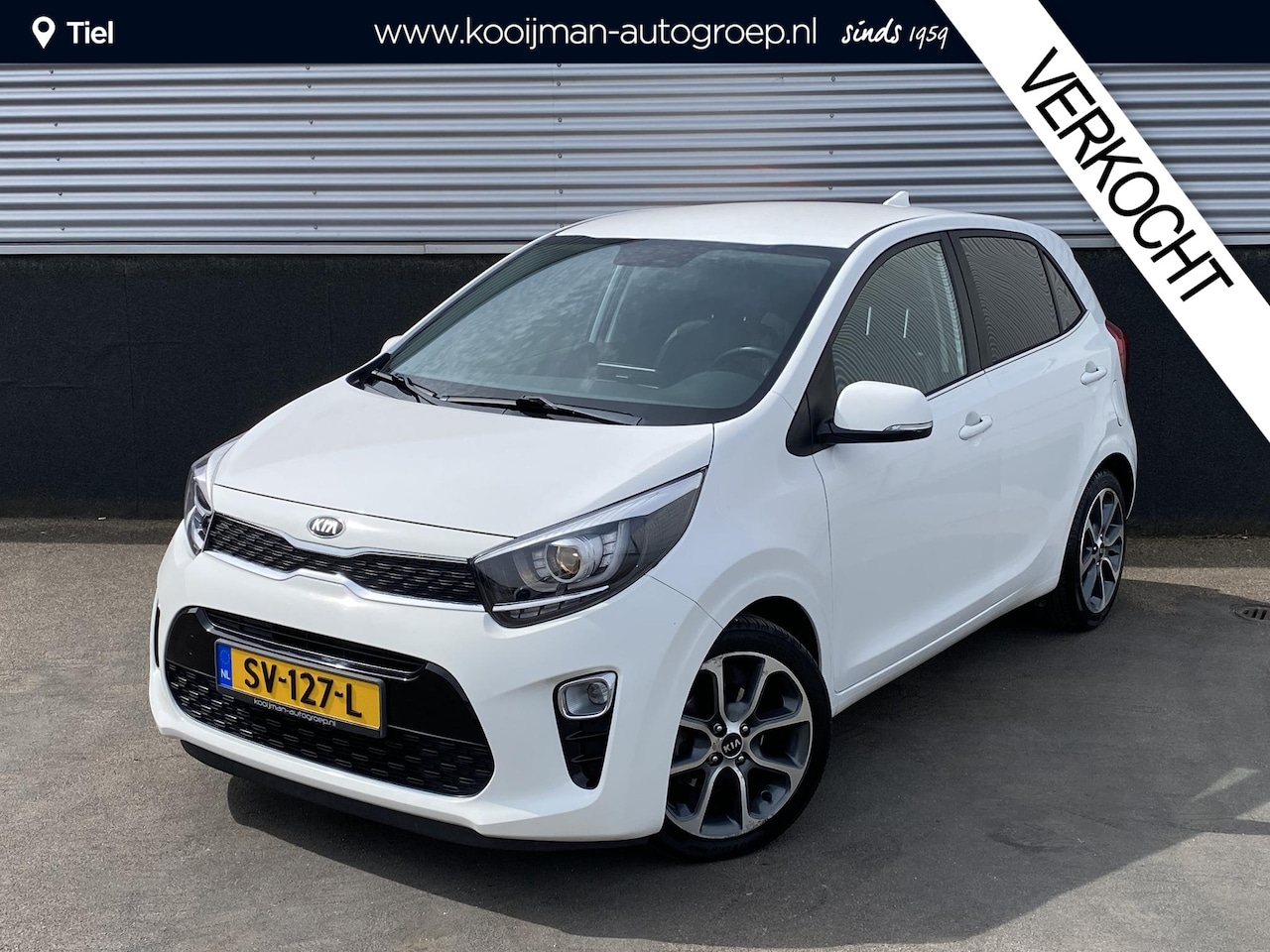 Kia Picanto - 1.0 CVVT Design Edition Navigatie, Lederen bekleding, Nieuw geleverd en dealeronderhouden, - AutoWereld.nl