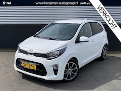 Kia Picanto - 1.0 CVVT Design Edition Navigatie, Lederen bekleding, Nieuw geleverd en dealeronderhouden,