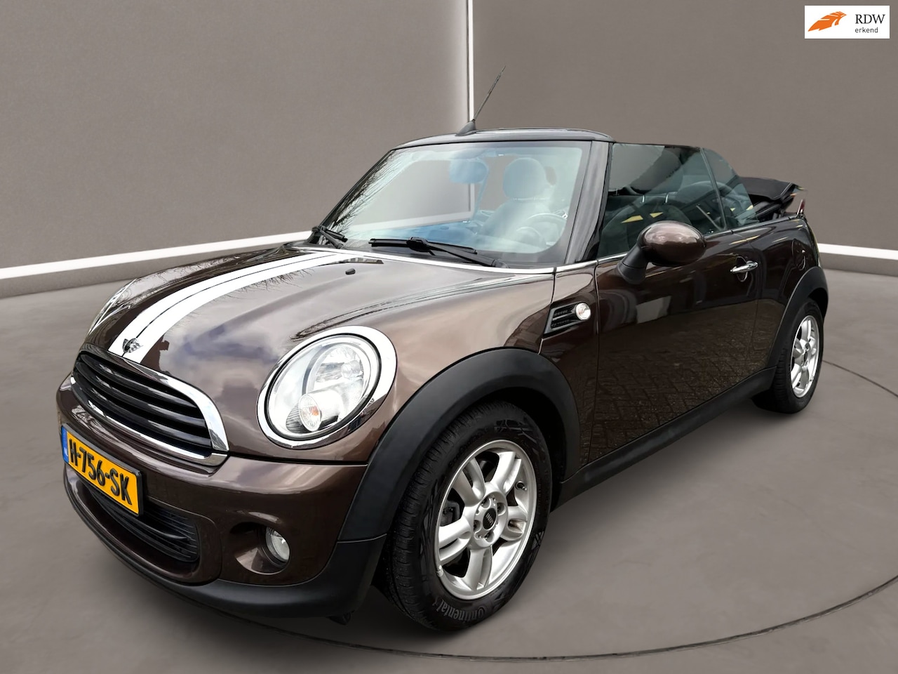 MINI Cabrio - Mini 1.6 One 98 Pk Airco Pdc 136 dkm Nap - AutoWereld.nl