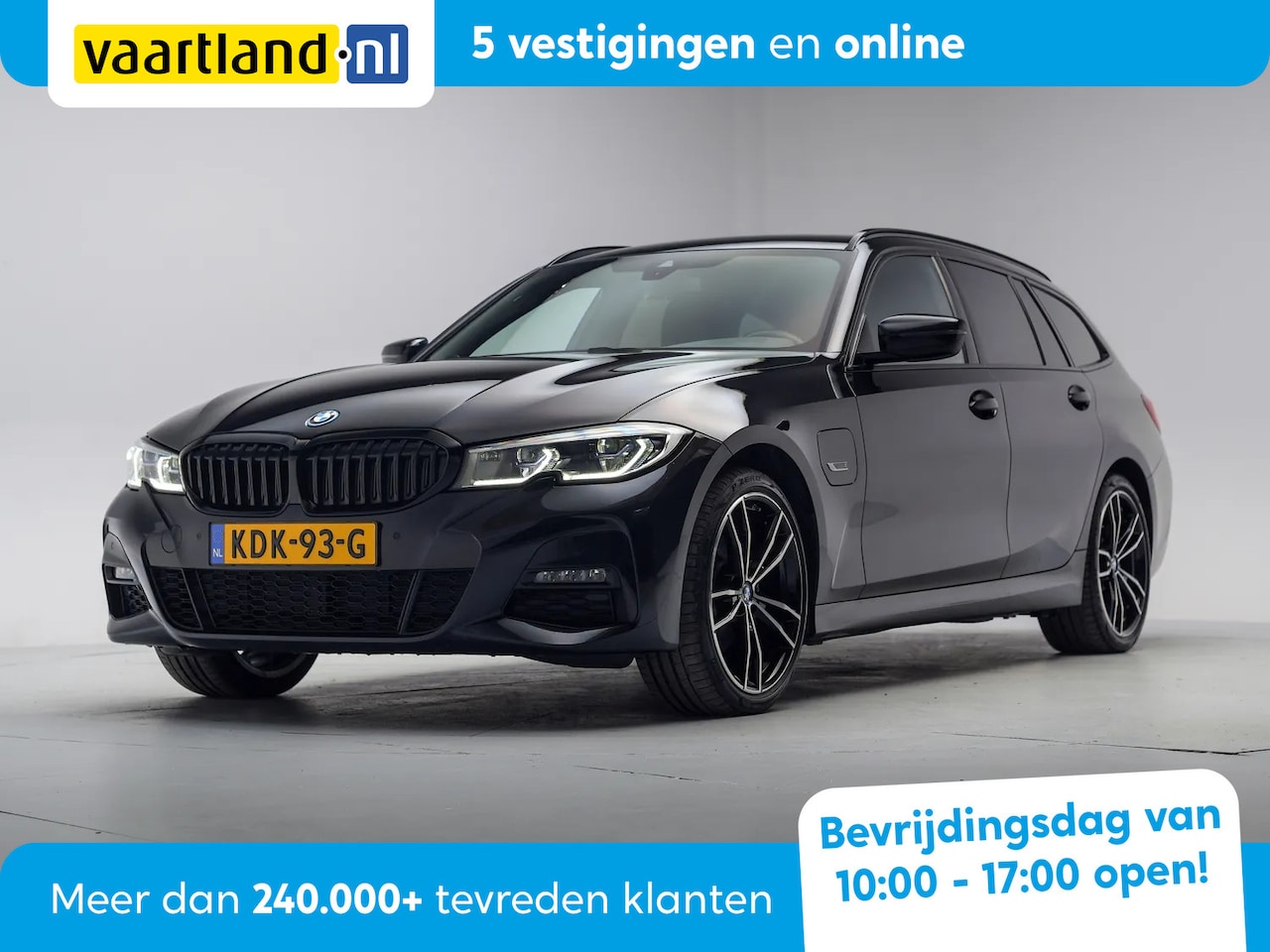 BMW 3-serie Touring - 320e M Sport High Executive Aut. [ Navi Leder Stoelverwarming LED Apple Carplay / Android - AutoWereld.nl
