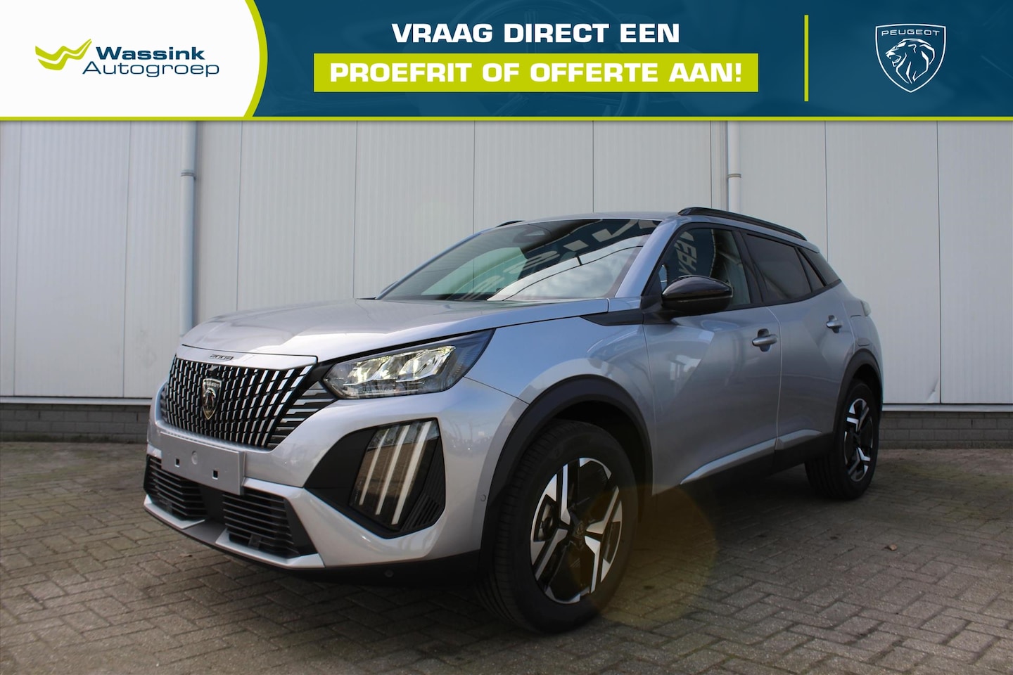 Peugeot 2008 - 1.2 Hybrid 145pk e-DCS6 Allure | Navigatie | Parkeercamera | Parkeersensoren | LED | - AutoWereld.nl