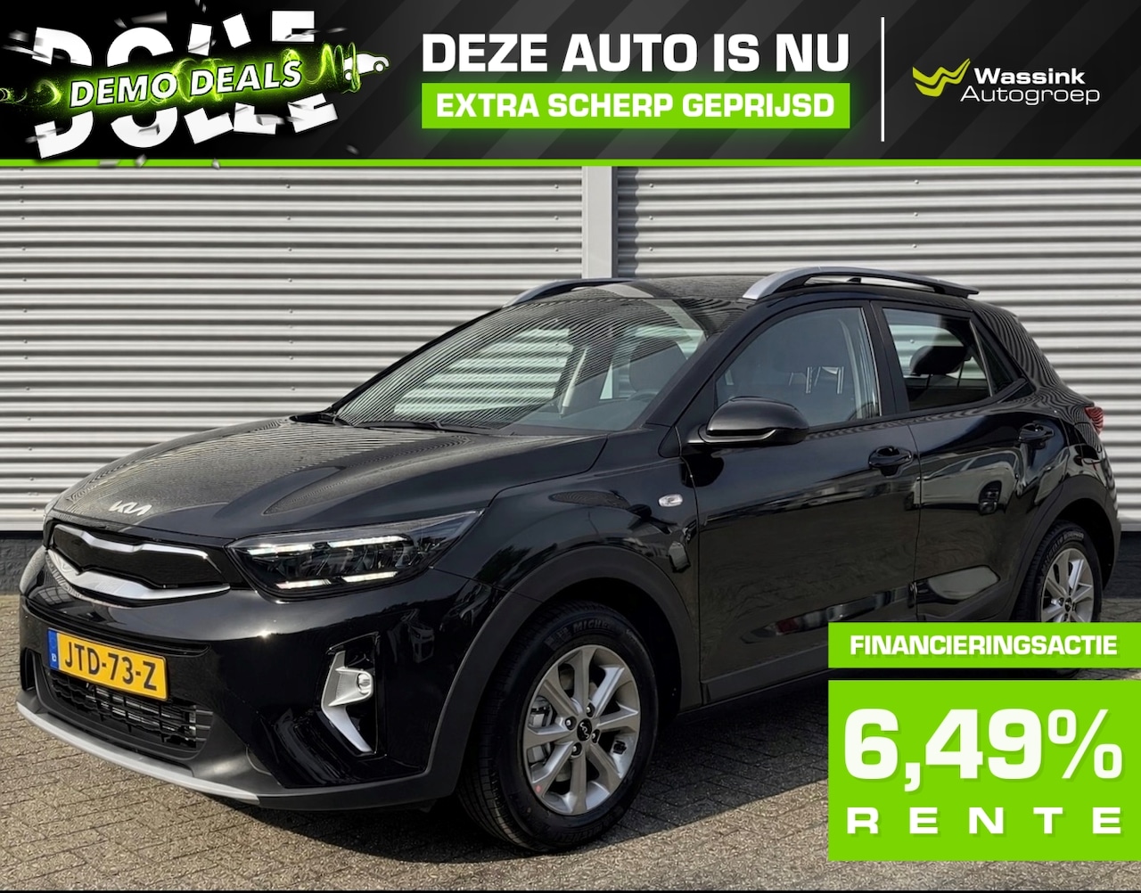 Kia Stonic - 1.0 T-GDi MHEV 100pk DynamicLine | Navigatie | Climate Control | Camera | - AutoWereld.nl