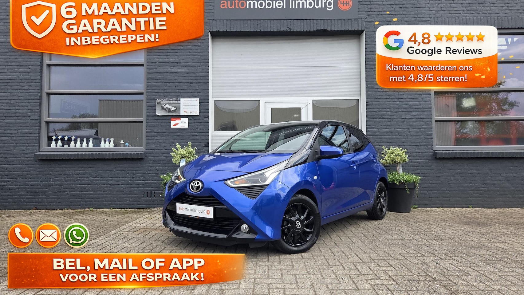 Toyota Aygo - 1.0 VVT-i x-clusiv | AUTOMAAT | CarPlay/Android | KEYLESS | VOL AIRCO | DEALER ONDERHOUDEN - AutoWereld.nl