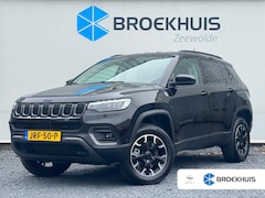 Jeep Compass - 4xe 240PK Plug-in Hybrid Trailhawk | Actieve Vering | Full-Leather | Stoel Ventilatie | Ad