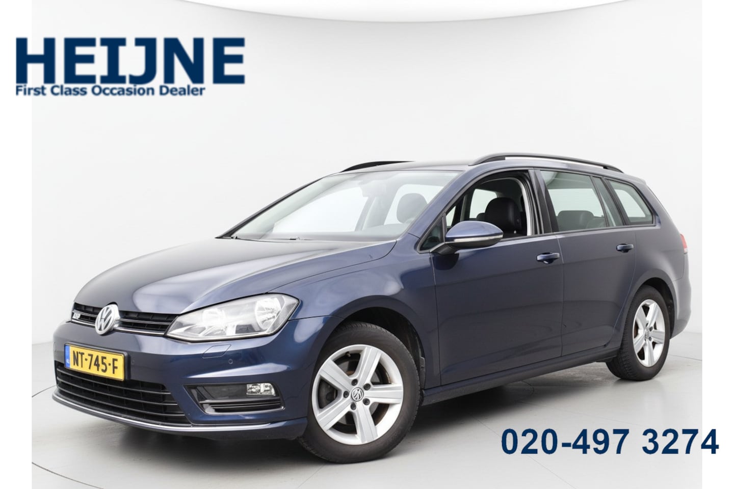 Volkswagen Golf Variant - 1.4 TSI 125PK BUSINESS CONNECTED R-LINE LEDER/NAVI/PDC - AutoWereld.nl