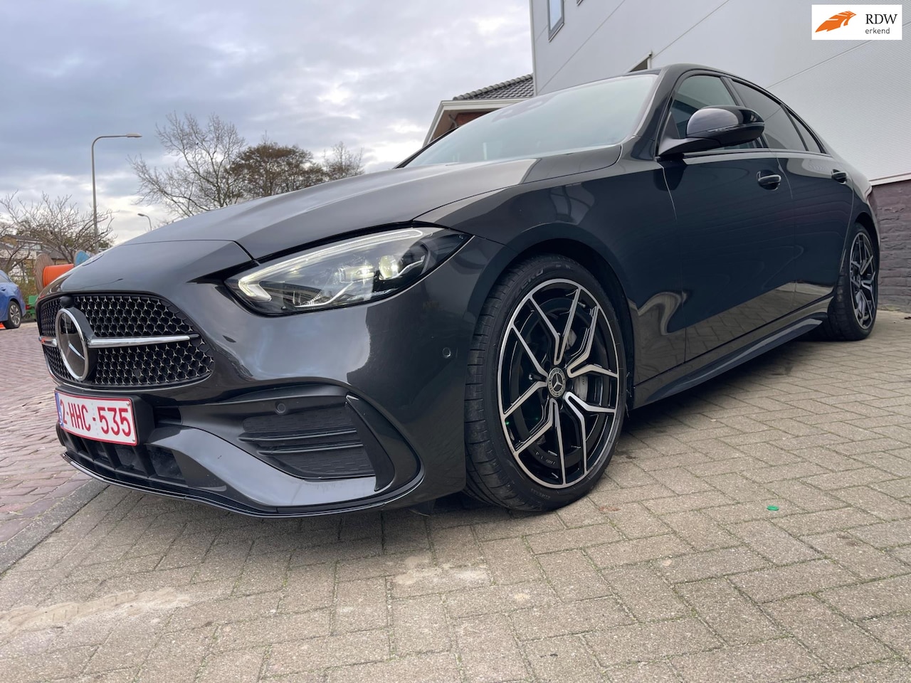 Mercedes-Benz C-klasse - 200 d AMG Line/Sfeerverlichting/Stoelverwarming/Navi/Camera/Enz…. - AutoWereld.nl