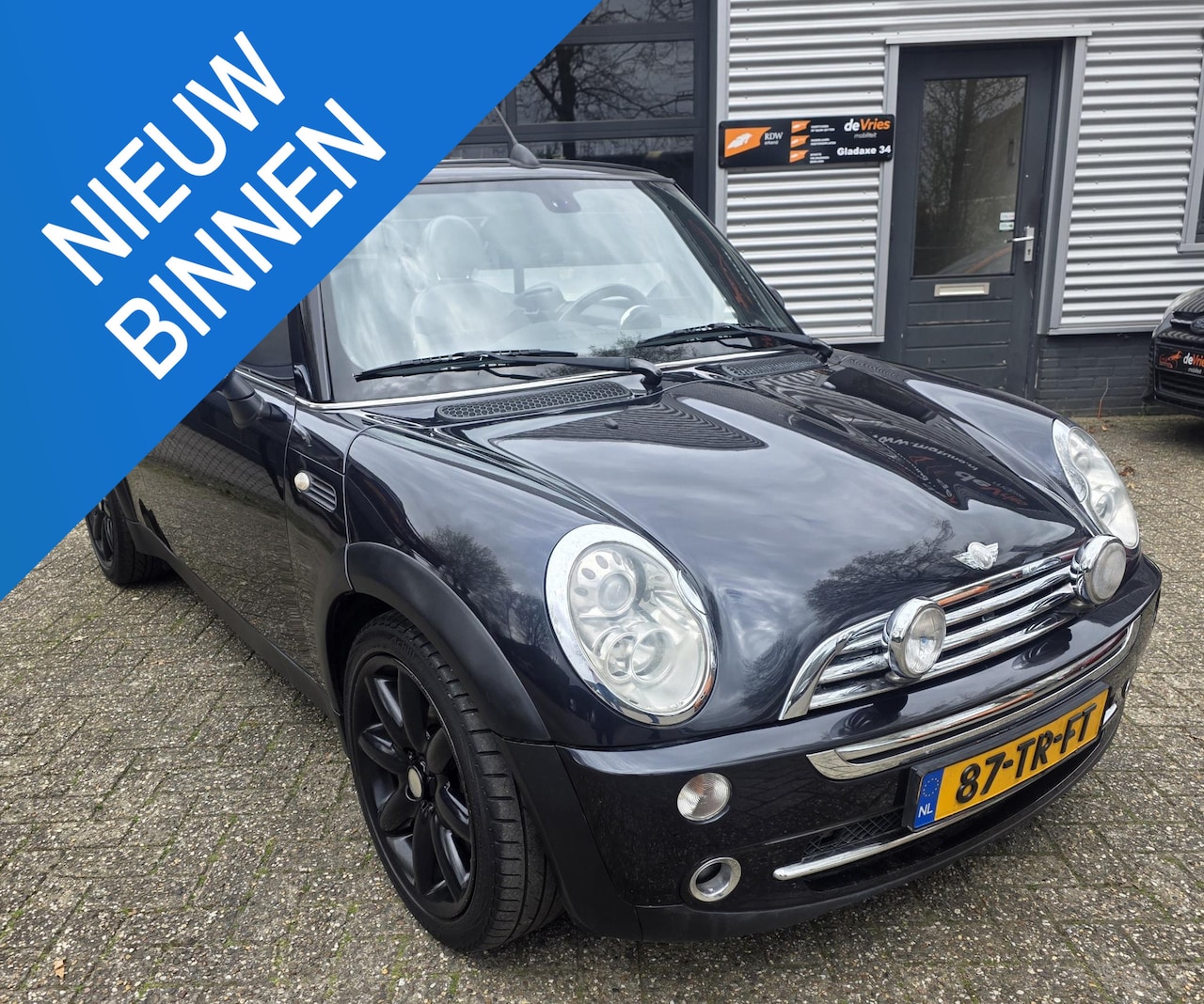 MINI Cabrio - 1.6 Cooper Chili **CLIMA-NAP-CRUISECTRL** - AutoWereld.nl