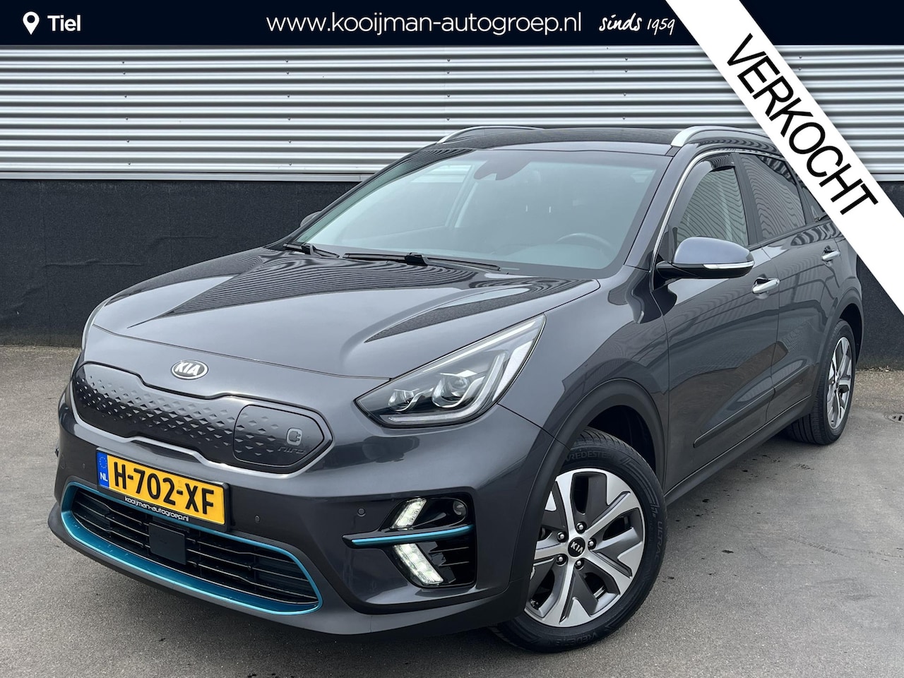 Kia e-Niro - ExecutiveLine 64 kWh Trekhaak, Stoelkoeling, Stoelverwarming, Dodehoekdetectie, Nieuw gele - AutoWereld.nl