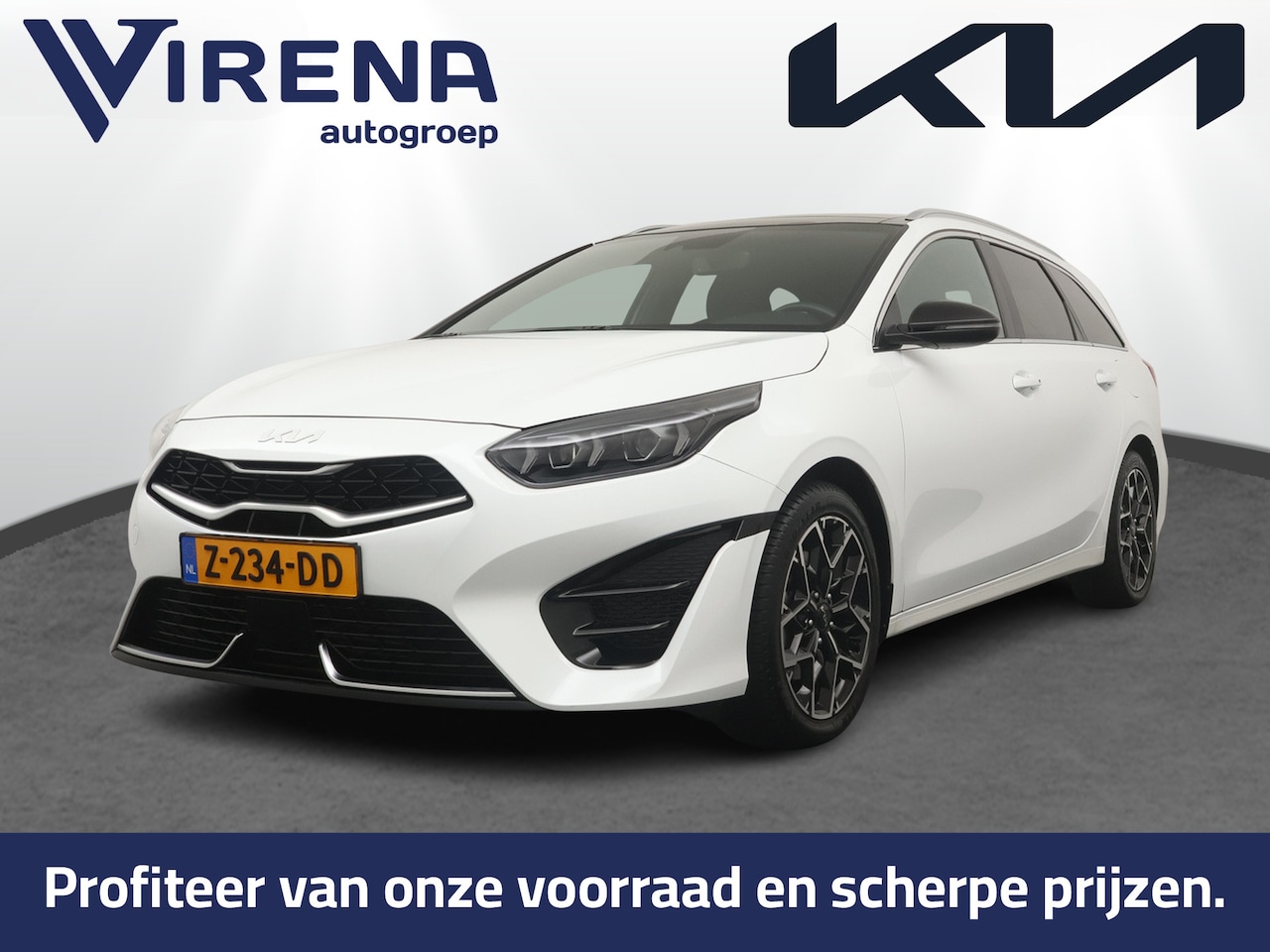 Kia Cee'd Sportswagon - Ceed 1.5 T-GDi GT-Line Navigatie - Achteruitrijcamera - Cruise Control - Apple & Android C - AutoWereld.nl