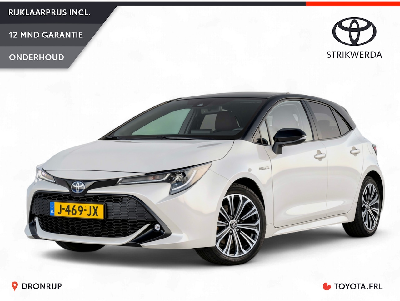 Toyota Corolla - 2.0 Hybrid Business Plus | Dealer OH | Bi-tone | Stoelverwarming | ACC | LED | Keyless | C - AutoWereld.nl