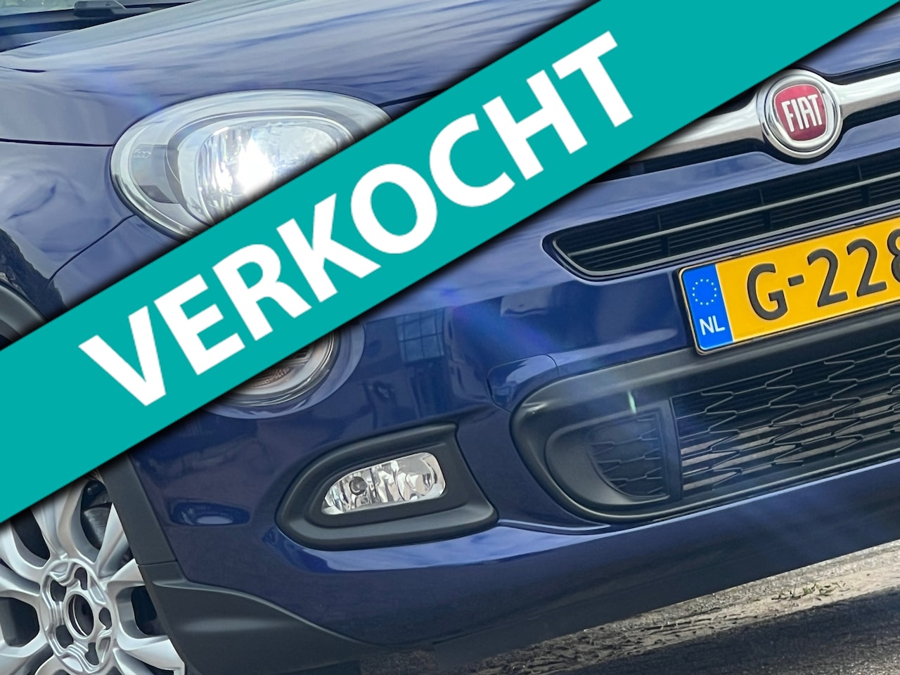 Fiat 500 X - 1.4 Turbo MultiAir Opening Edition - Azurro Italia - Superleuk - AutoWereld.nl