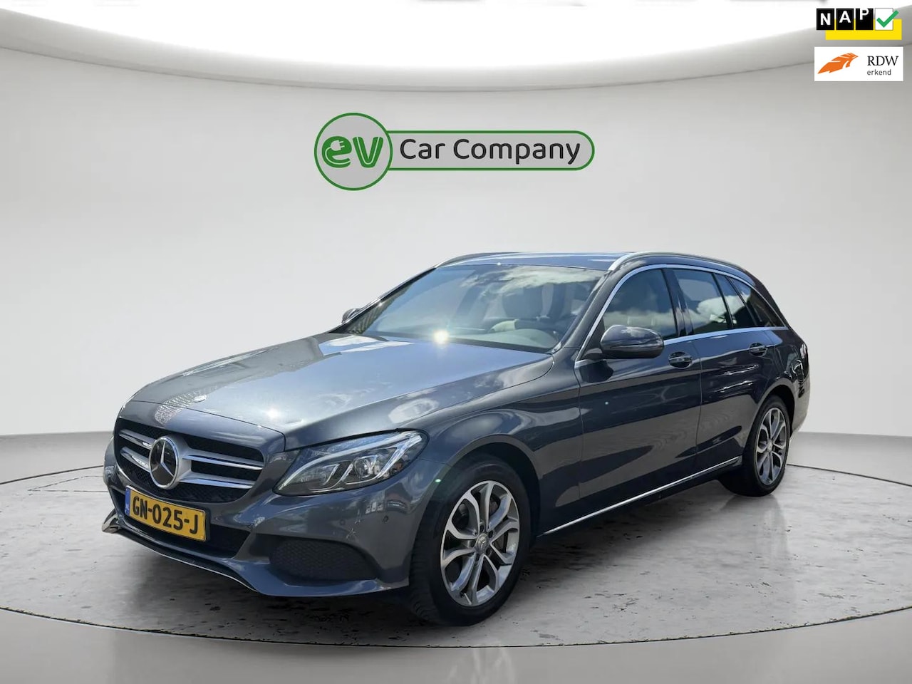 Mercedes-Benz C-klasse Estate - 350 e Lease Edition | Trekhaak | Camera | Dodehoek | Elektr. stoelen + achterklep | Stoelv - AutoWereld.nl
