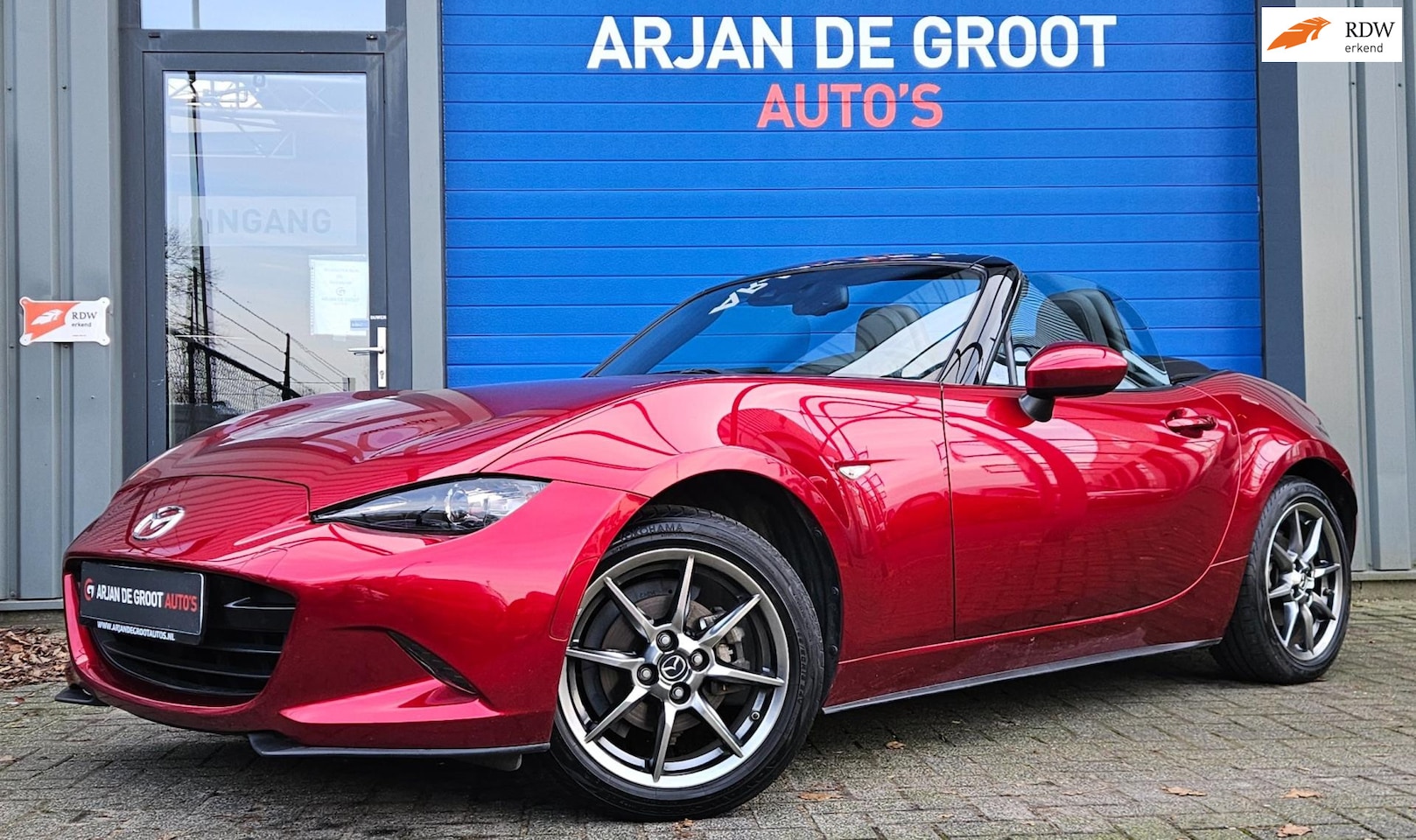 Mazda MX-5 - 1.5 SkyActiv-G 132 Exclusive-Line Navi Camera Keyless Full LED Dealer oh - AutoWereld.nl