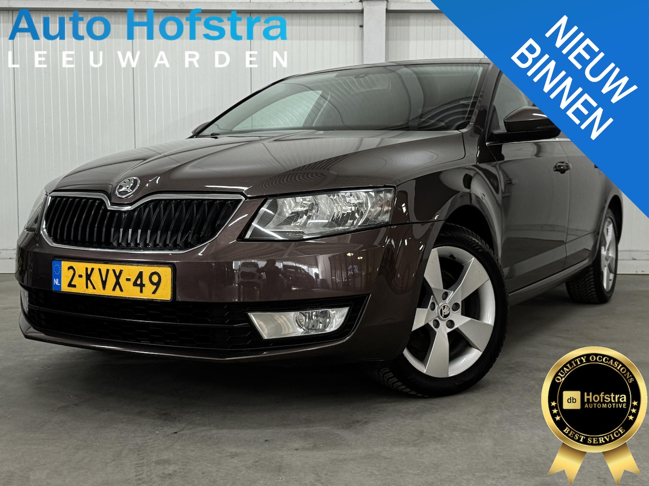 Skoda Octavia - 1.8 TSI Greentech Elegance 180 PK AUTOMAAT NAVI CLIMA PDC LMV TREKHAAK - AutoWereld.nl