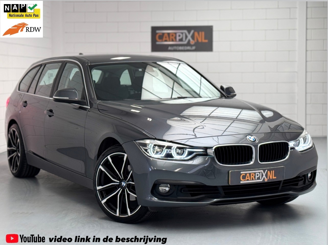 BMW 3-serie Touring - 320i 2017 Facelift, 184pk, NL-auto, LED - AutoWereld.nl