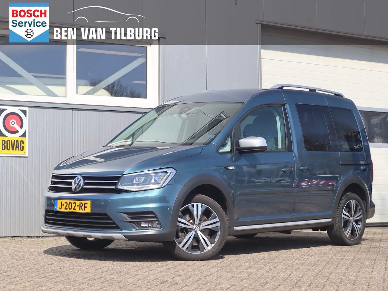 Volkswagen Caddy - Alltrack 1.4 TSI 125pk DSG-7 / 5-Persoons / Camera / Trekhaak / Carplay / Adaptiv Cruise - AutoWereld.nl