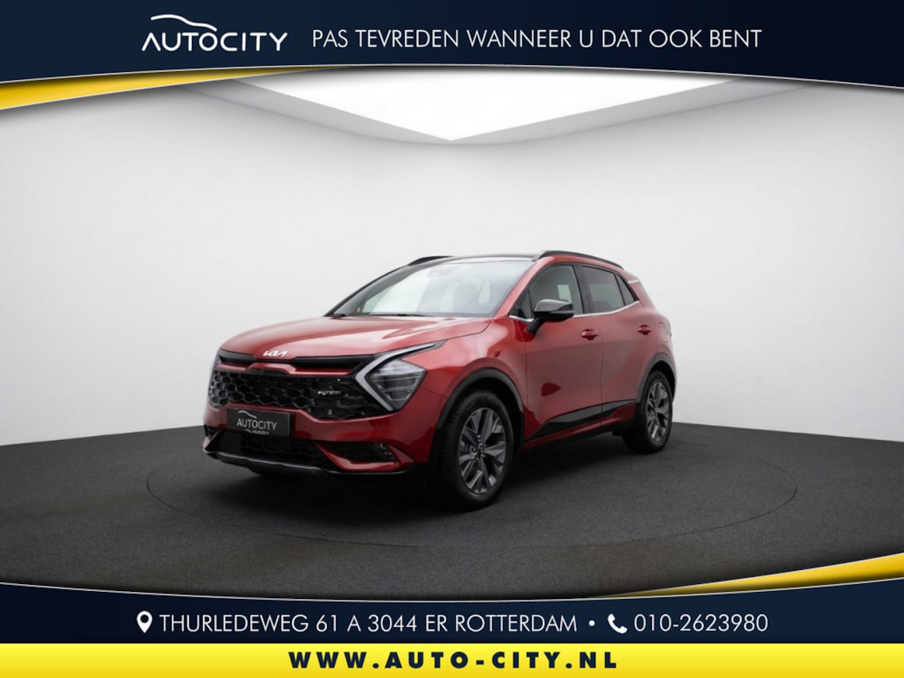 Kia Sportage - 1.6 T Hybrid 230 pk GT-Plusline Pano l Leder l 360 Camera l VOL - AutoWereld.nl