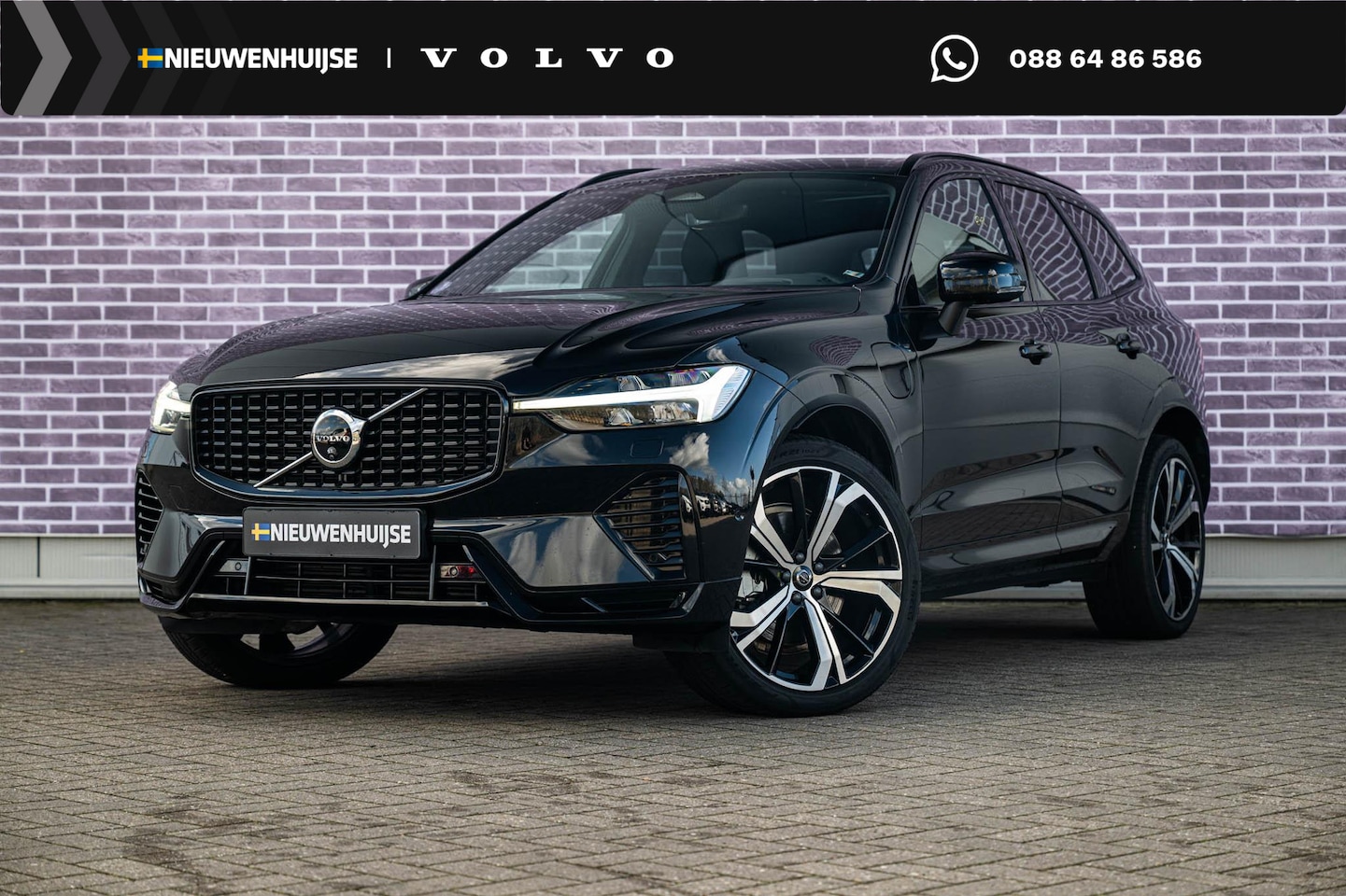 Volvo XC60 - 2.0 T6 AWD Plug-in hybrid Ultimate Dark | Long Range | 360 Camera | Panoramadak | Stoel en - AutoWereld.nl