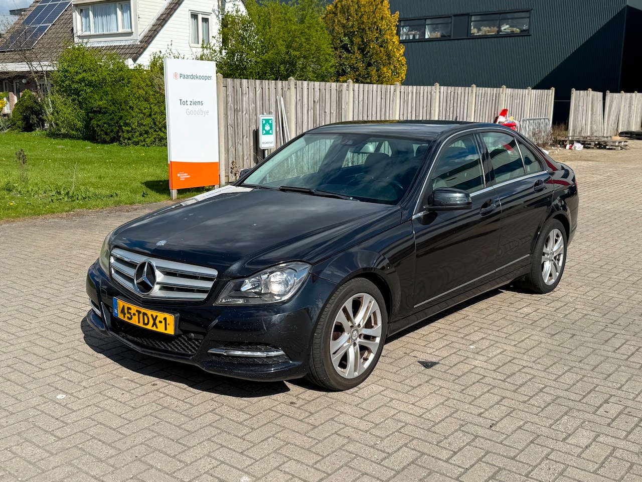 Mercedes-Benz C-klasse - 180 CDI Business Class Avantgarde Clima Navigatie Zwart 2012 - AutoWereld.nl