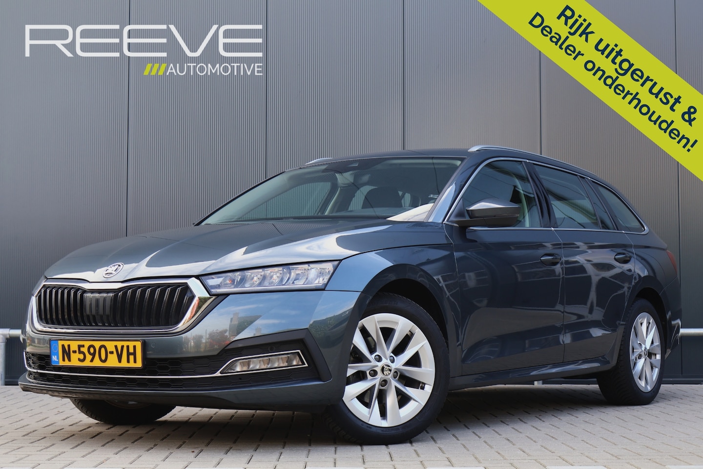 Skoda Octavia Combi - 1.0 e-TSI Business Edition Plus Automaat | Virtual Cockpit | Head-up Display | Camera | St - AutoWereld.nl