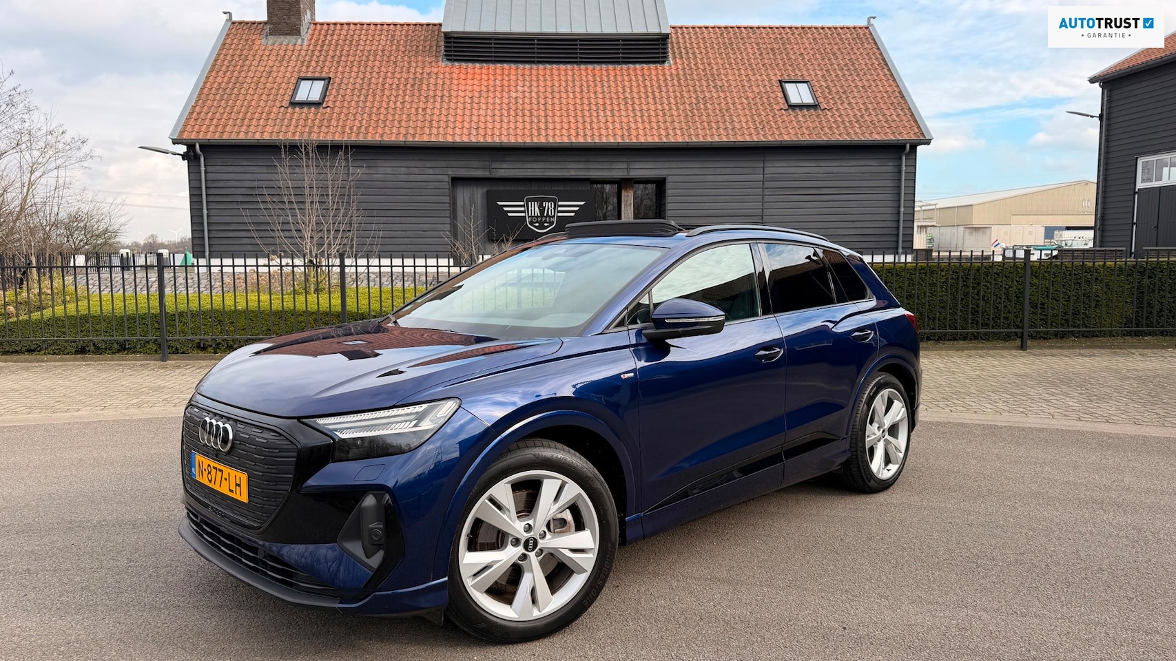 Audi Q4 e-tron - 40 Edition S-Competition 77 kWh SOH 90% 2X S-LINE PANORAMADAK l MATRIX l CAMERA l ADAPT.CR - AutoWereld.nl