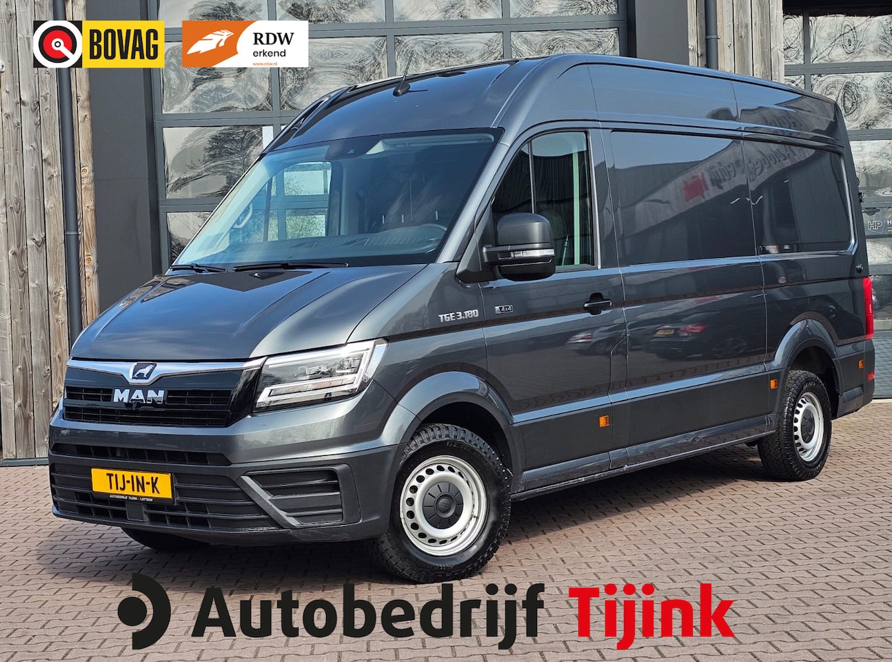 MAN TGE - 35 2.0TDI 177PK Automaat 4x4 L3H3 (L2H2) | LED | Trekhaak | Navi | Camera | Stoelverwarmin - AutoWereld.nl