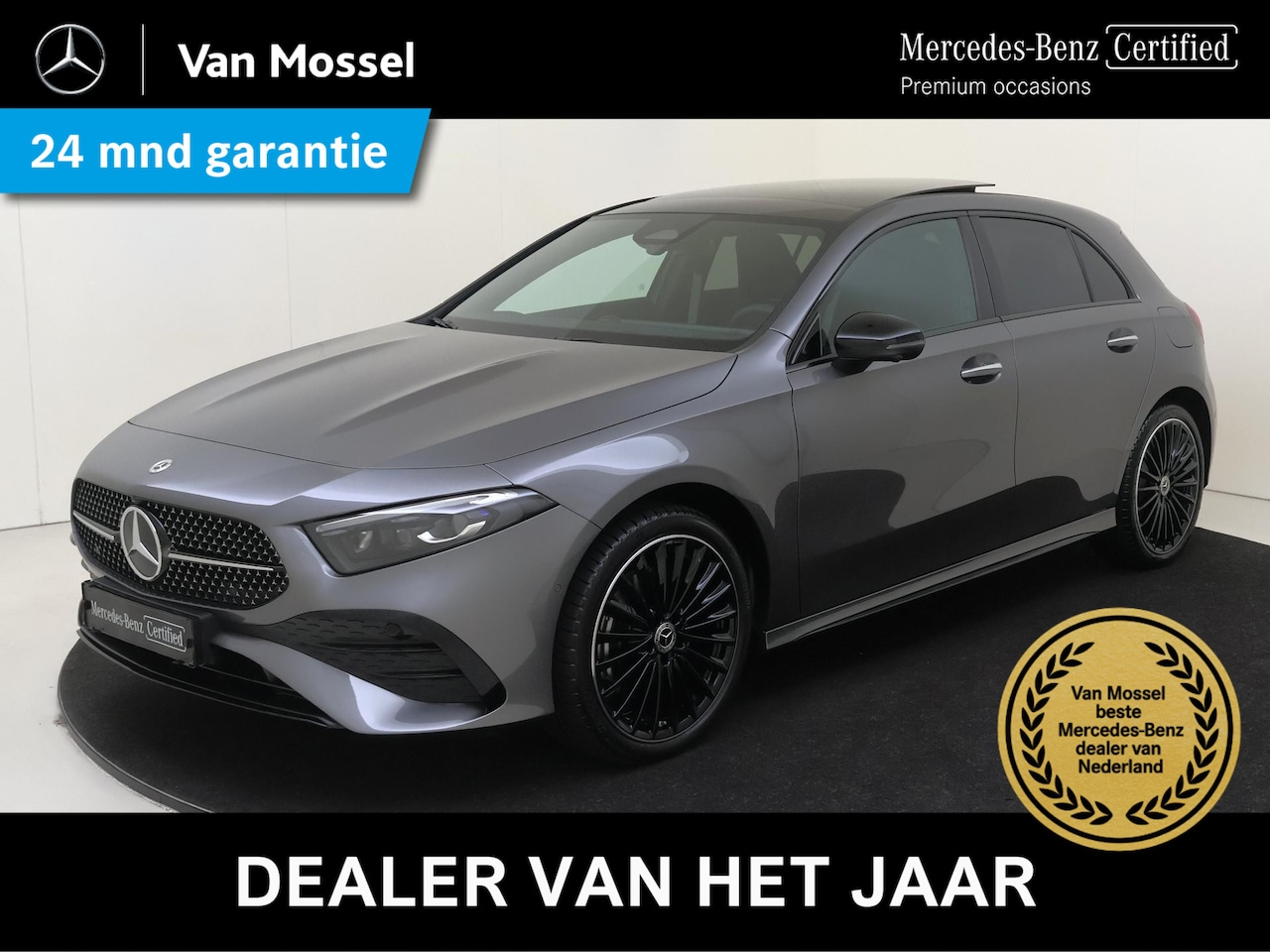 Mercedes-Benz A-klasse - 250 e Business Solution AMG-Line / Panaroma-dak / Memory-Stoelen / Night-Pakket / Headup-D - AutoWereld.nl