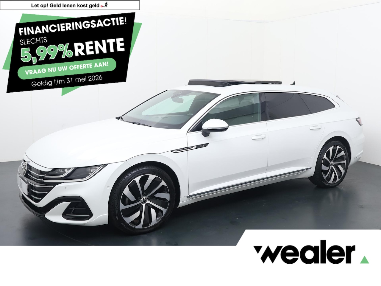 Volkswagen Arteon Shooting Brake - 1.4 TSI eHybrid R-Line Business+ | 218 PK | SoH 86% | Automaat | Trekhaak | Panoramadak | - AutoWereld.nl