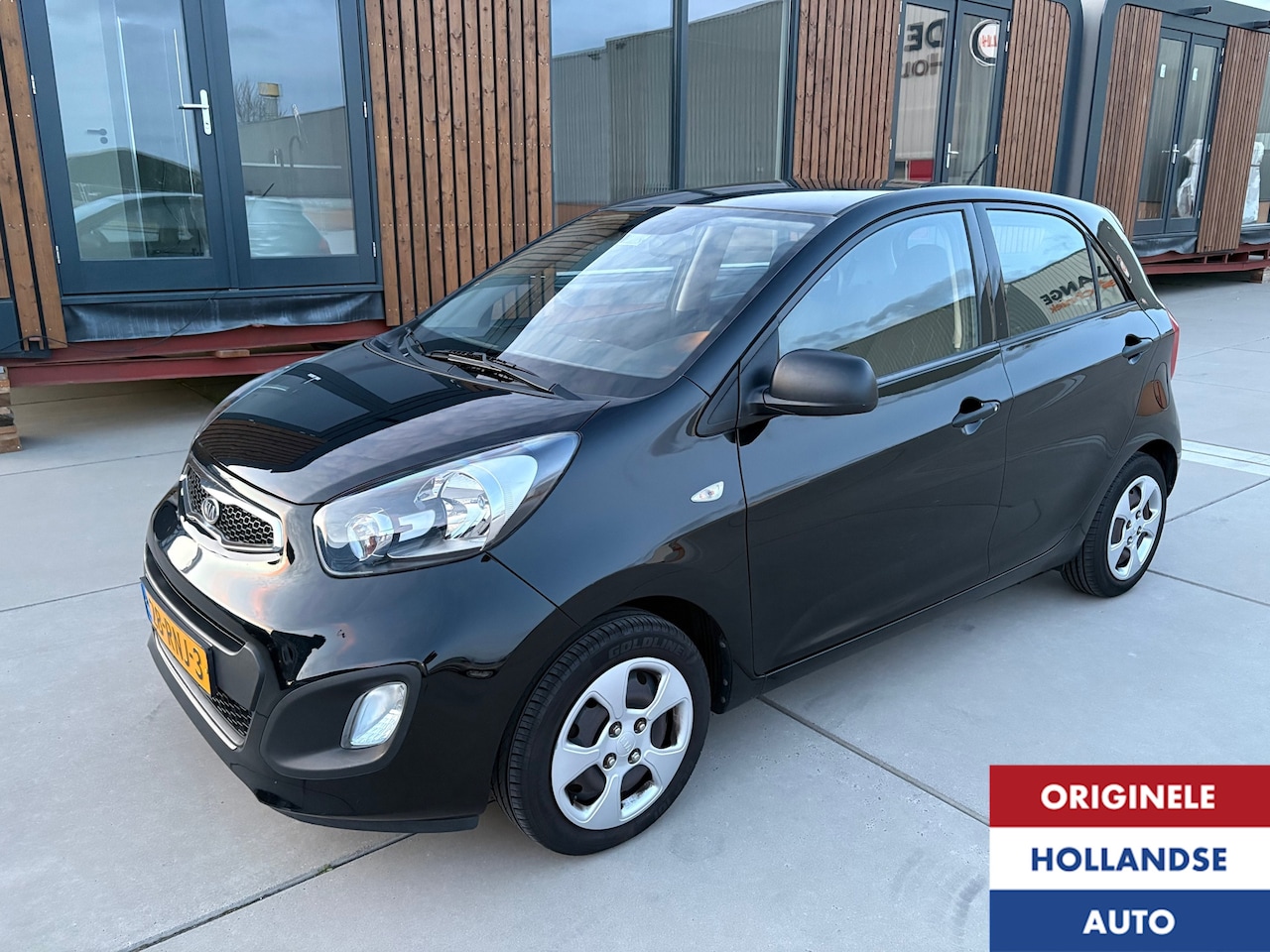 Kia Picanto - 1.0 CVVT Comfort Pack Airco Zwart Parrot Bellen - AutoWereld.nl