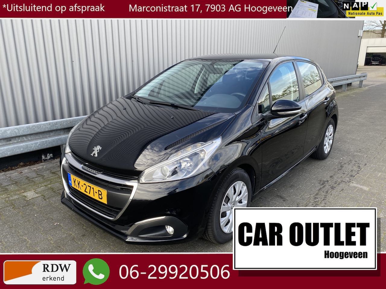 Peugeot 208 - 1.2 PureTech Blue Lion 119Dkm.NAP, A/C, CC, Navi, DAB+, PDC, nw. APK – Inruil Mogelijk – - AutoWereld.nl