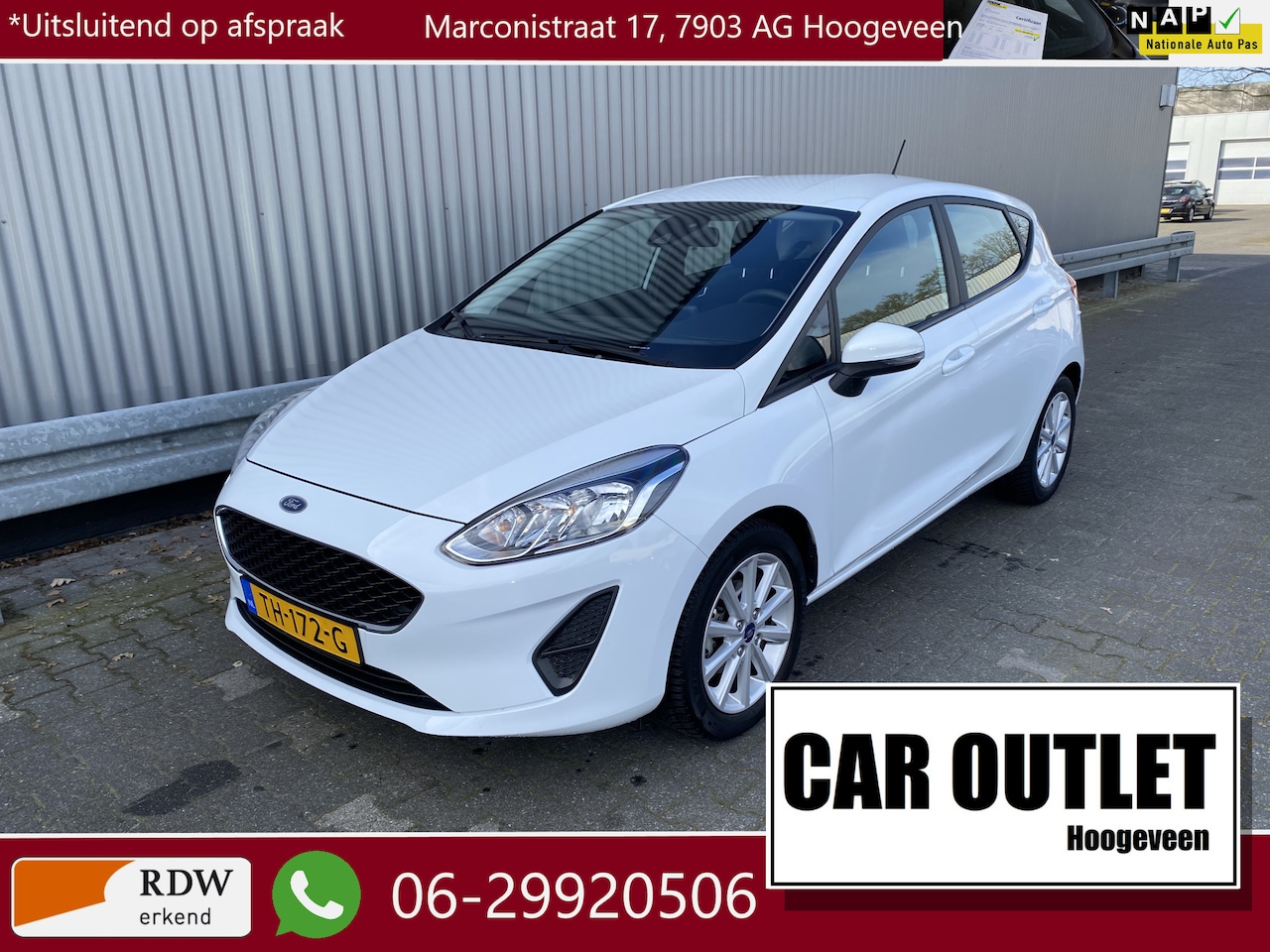 Ford Fiesta - 1.1 Trend 110Dkm.NAP, Clima, Navi, CC, PDC, Dealer Onderhouden, nw. APK – Inruil Mogelijk - AutoWereld.nl