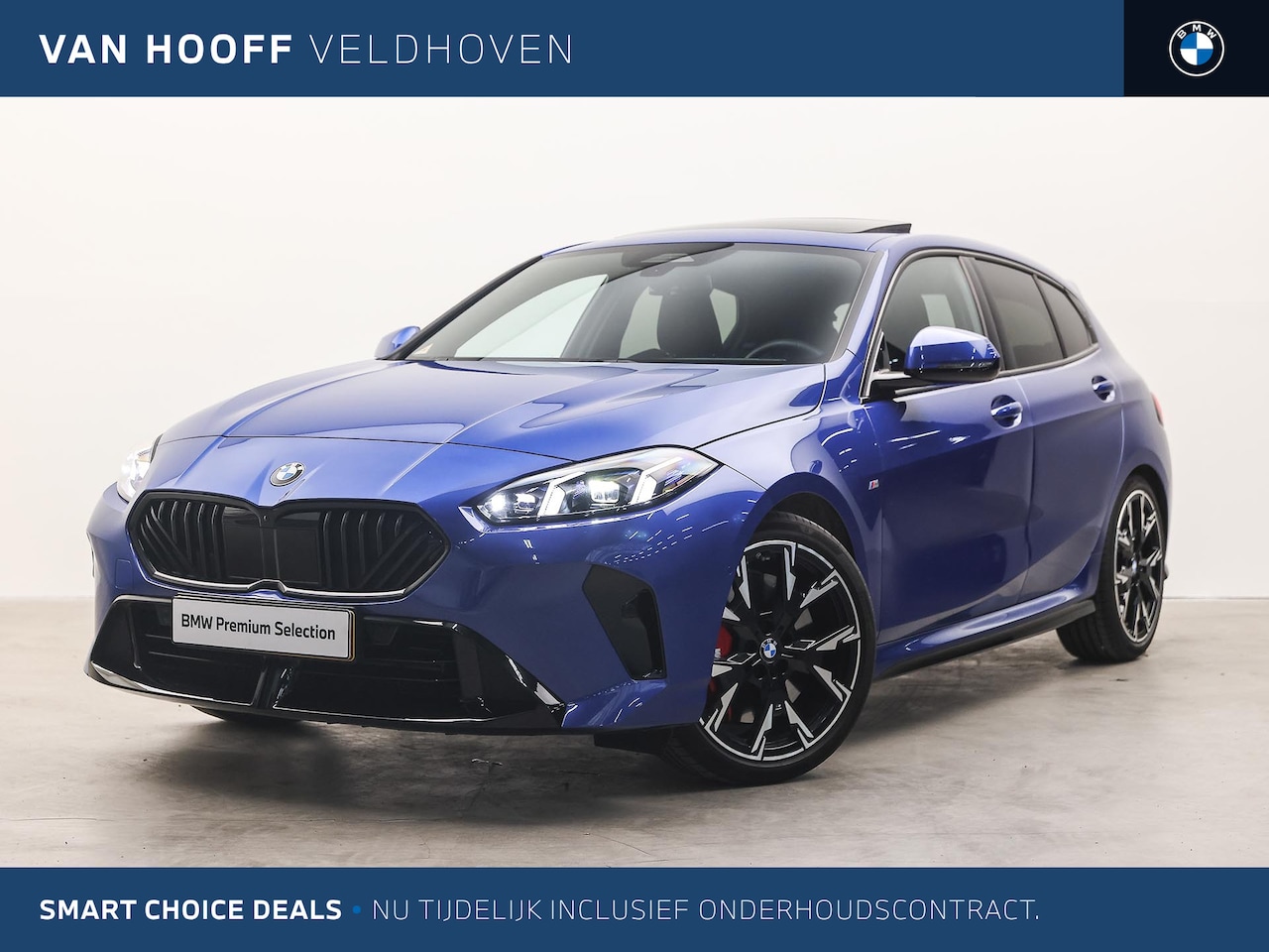 BMW 1-serie - 120 M Sport Automaat / Panoramadak / Sportstoelen / Achteruitrijcamera / M Adaptief onders - AutoWereld.nl